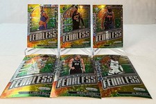 6 2022 Prizm Fearless Inserts Fast Break Disco Parallel: Kawhi, Harden, LaMelo+