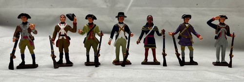 Lot of 8 Reeves International ARW Soldiers 1/32 Scale 54mm In Original Boxes