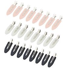 24 Pcs No Bend Hair Clips Pin Curl Creaseless Clips No Crease Hair Clip for Hair