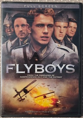 NEW- Flyboys DVD Region 1 US, James Franco, Martin Henderson & Tyler Labine