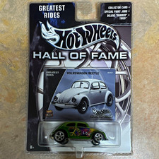 Hot Wheels 1965 Volkswagen Beetle Hall Of Fame Greatest Rides 164 Green Hot Wheels 1965 Volkswagen Beetle Hall Of Fame Greatest Rides 164 Green
