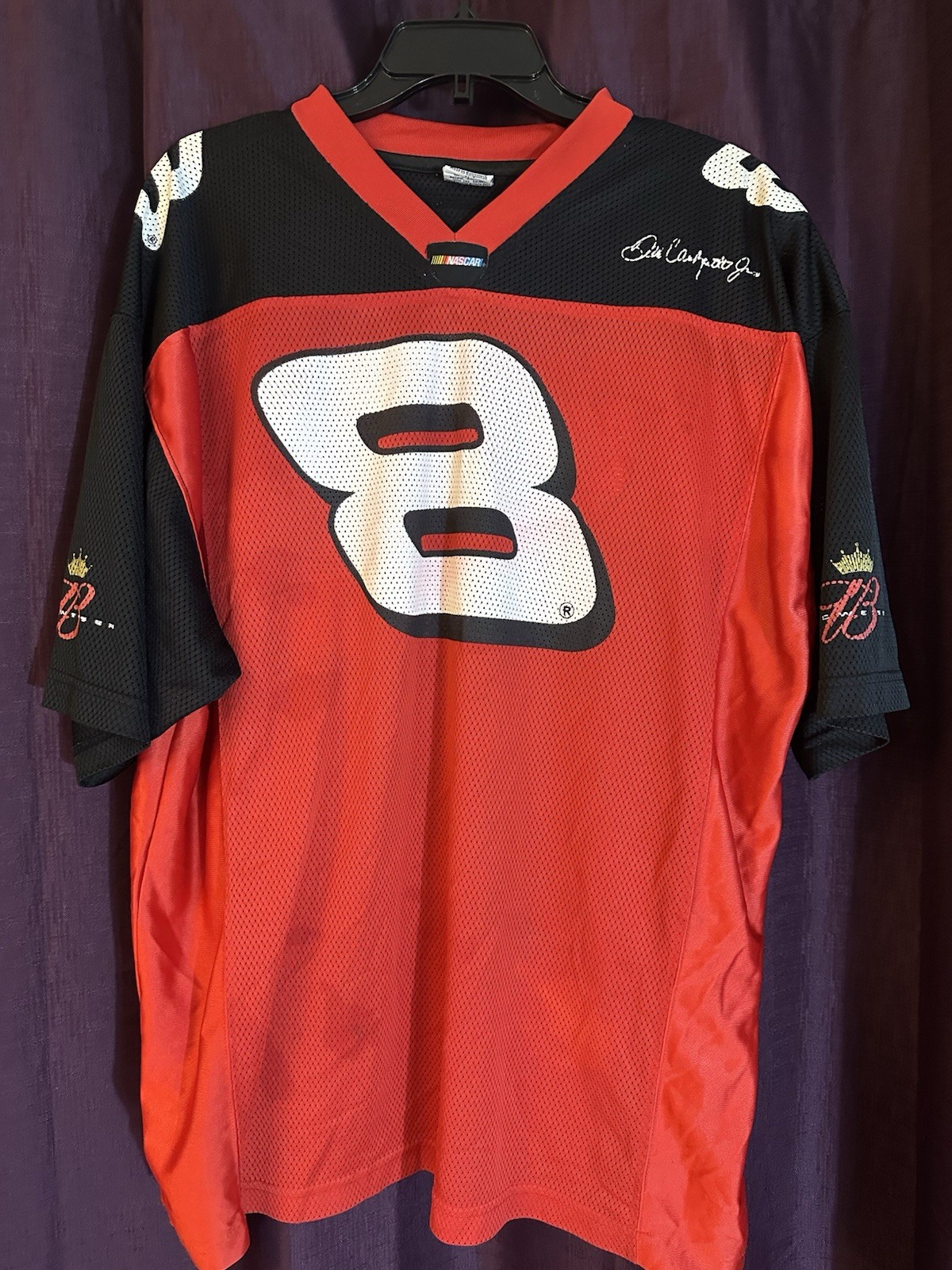 Vintage Dale Earnhardt Jr 8 NASCAR Winners Circle Jersey XL Budweiser Racing