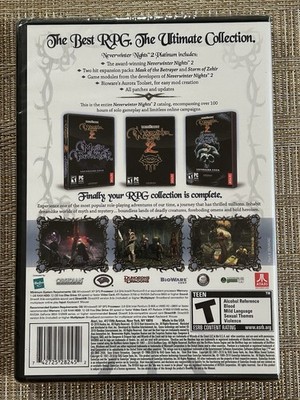 Neverwinter Nights 2: Platinum Edition Dungeons & Dragons PC DVD