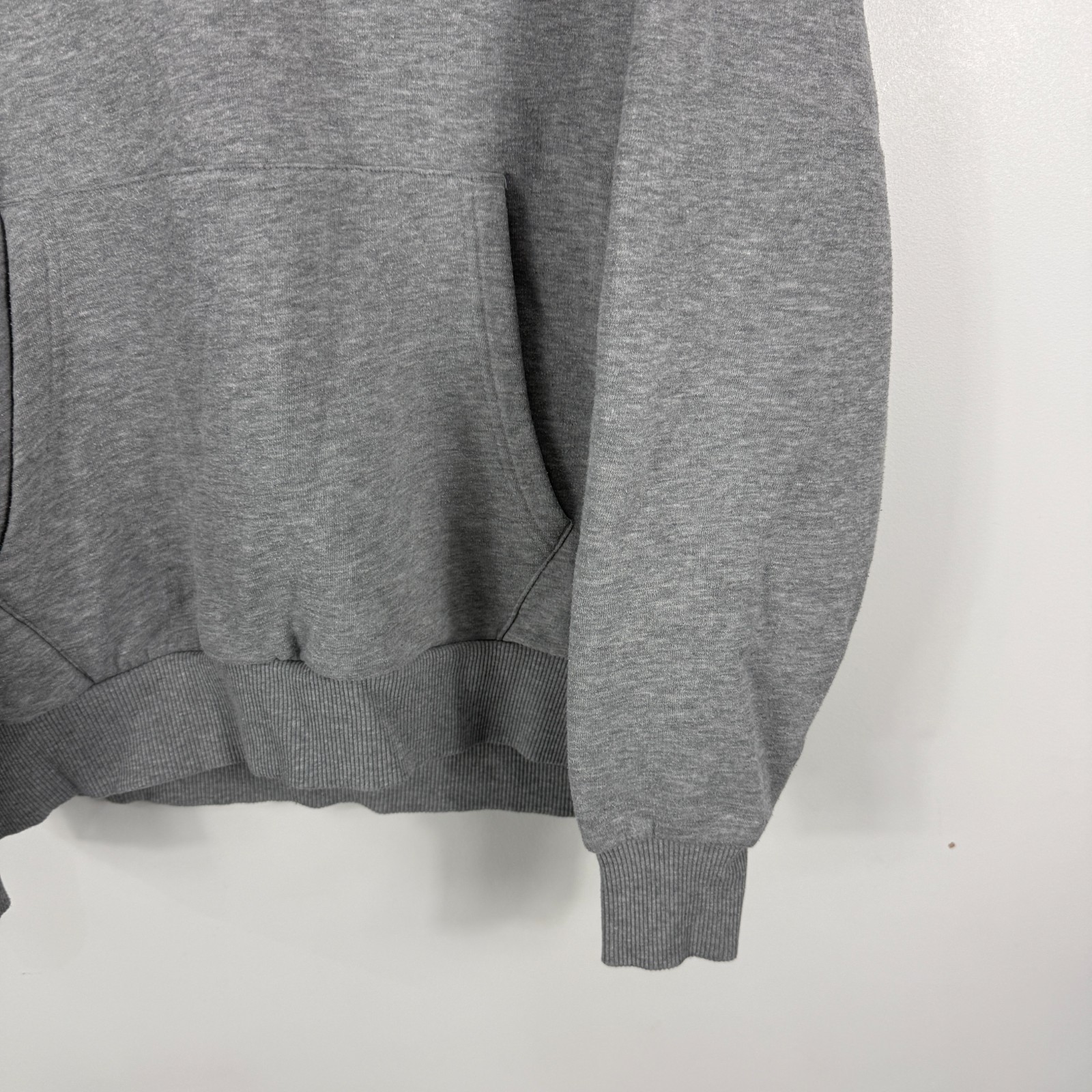 Vintage New Balance Grey Life In Balance Graphic Size Small Pullover Hoodie image 3