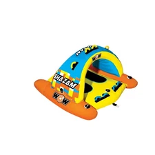 WOW Sports Shazam Inflatable Boating Towable 1-2 Person Riders