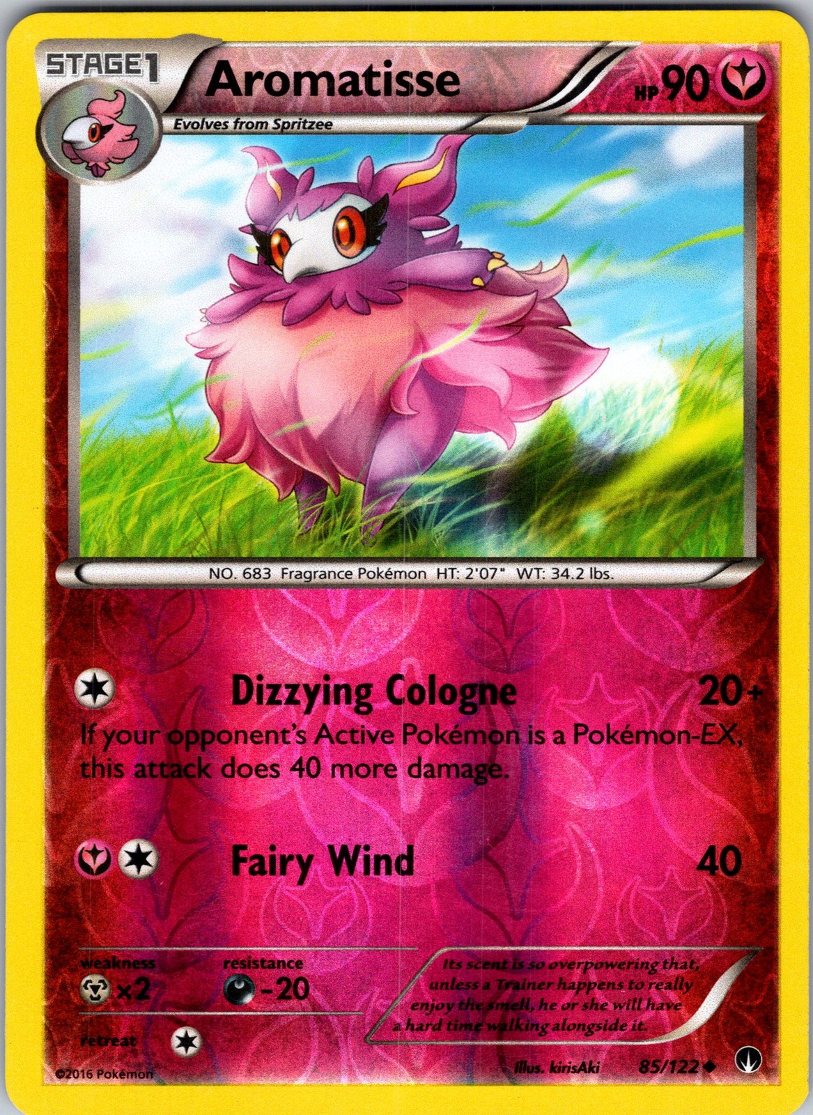 Aromatisse 85/122 XY - BREAKpoint Pokemon TCG LP
