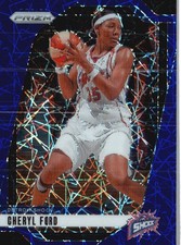 2024 Panini Prizm WNBA #59 Cheryl Ford Blue Velocity Prizms
