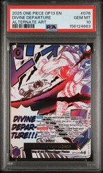 Divine Departure OP13-076 (Alternate Art) Carrying On His Will