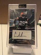 2023 Wild Card Wild Chrome Cameron Mitchell Rookie Auto 1/3. rookie card picture