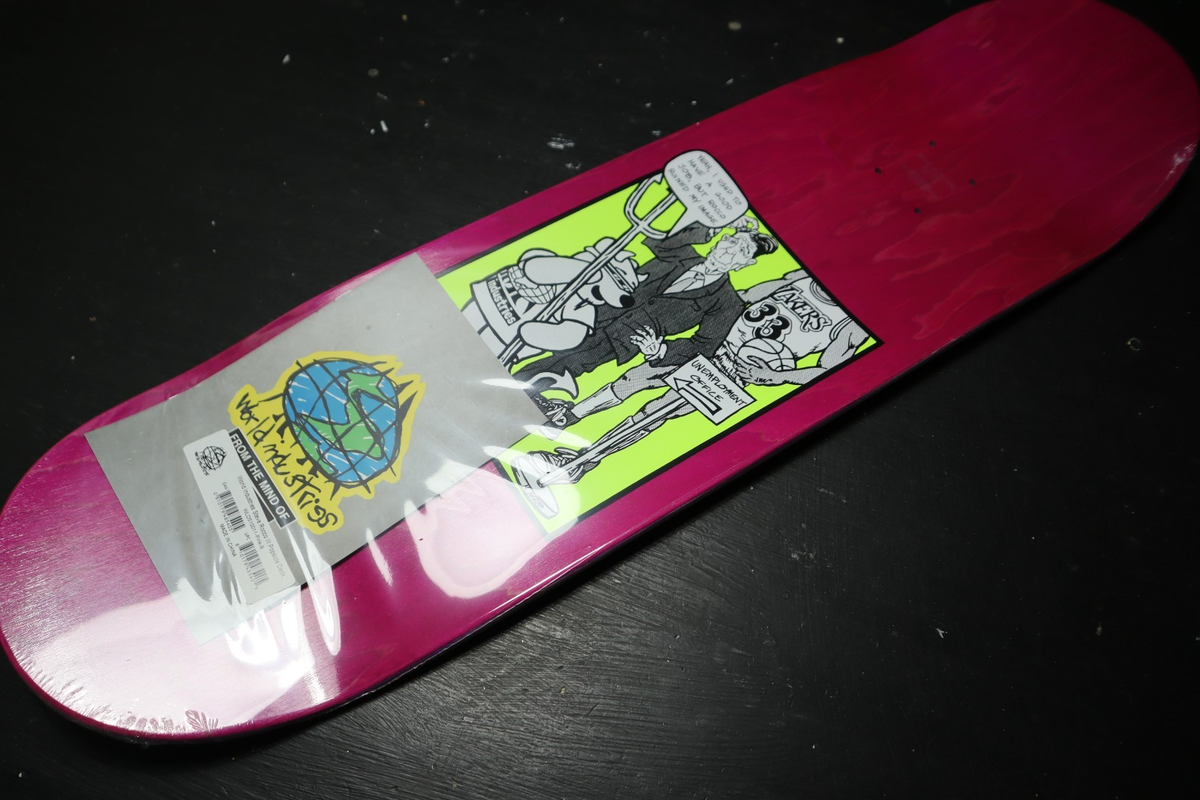 Skateboard deck WORLD INDUSTRIES Steve Rocco III 9