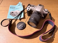 Canon EOS 500N 35mm SLR Film Camera With 28-80mm Lens, Strap