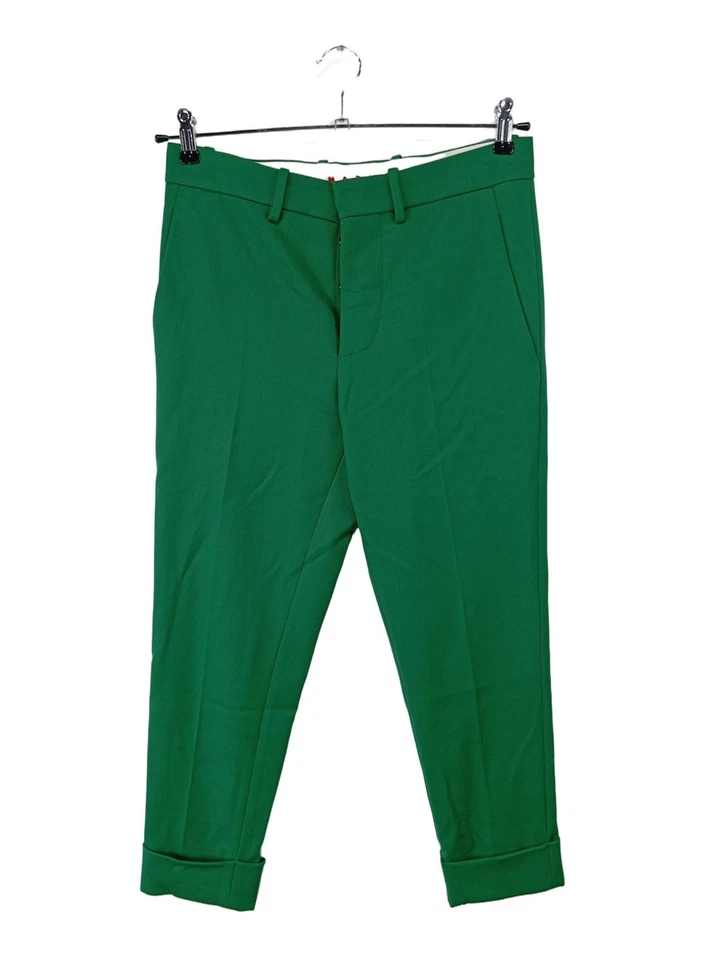 MARNI Pantalon de costume Dames Costume T EU 40 vert style décontracté - Photo 1/4