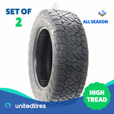 Set Of 2 Used Lt 27565r20 Nitto Recon Grappler At 126123s - 832