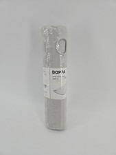 New IKEA DOPPA 13" 33" Rectangle Bathtub Mat Non Slip Suction Cup Light Gray