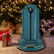 2025 Christmas Die Hard Advent Calendar, Christma Countdown Calendar Color 1 