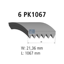 Keilrippenriemen für Audi A1 8X1 8XA A3 8P1 8P7 8PA Q3 8UB TT 8J3 8J9 | 2387516