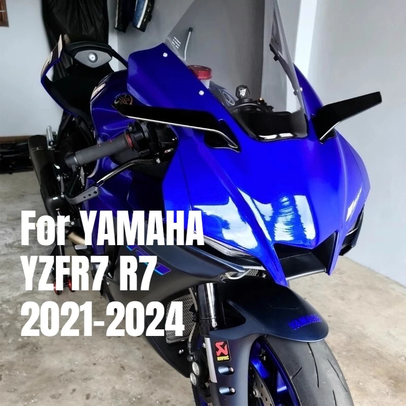 CNC Rearview Side Wing Mirrors Adjustable For YAMAHA YZFR7 R7 2021-2024 2023