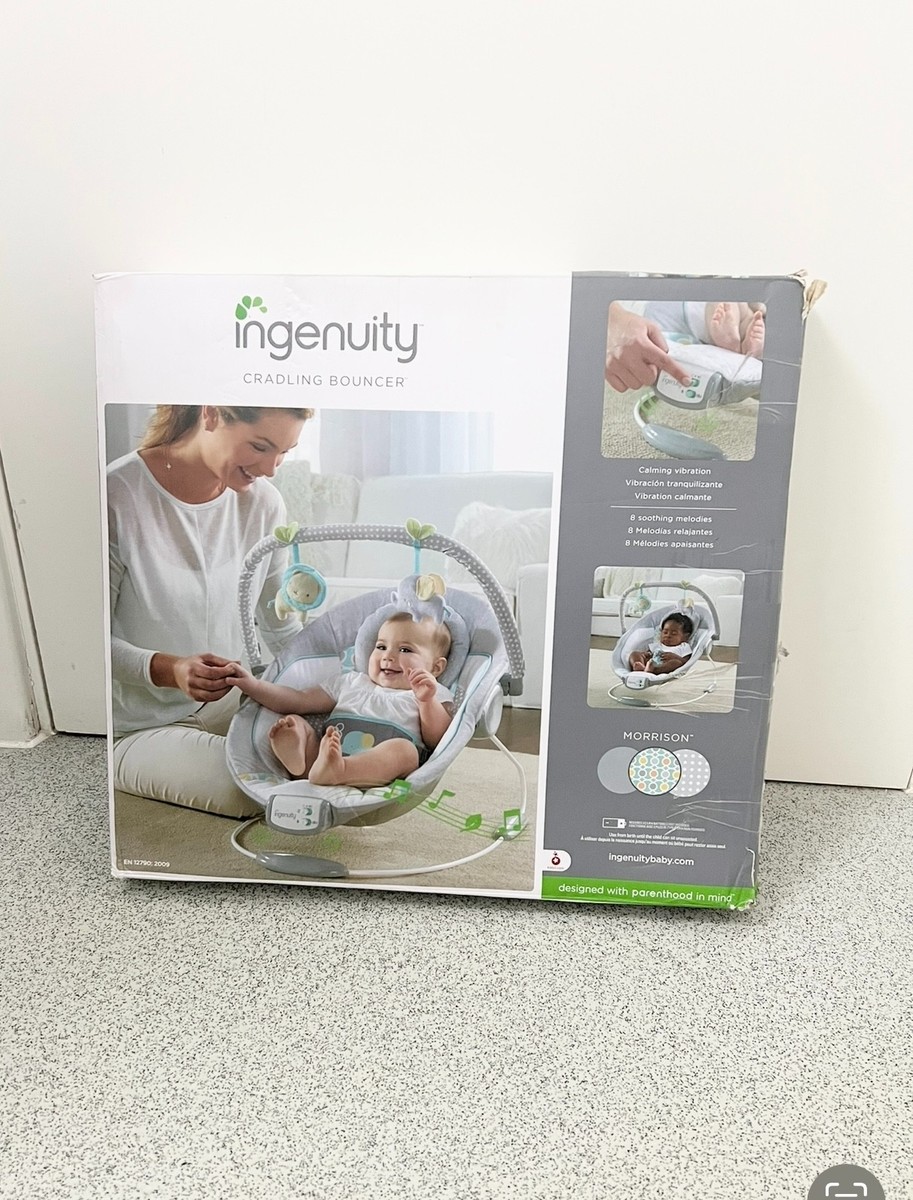 Ingenuity Baby Bouncer with Vibration Soothing Music Baby Seat - Main Image