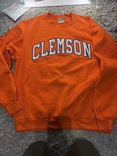 Vintage Champion Clemson Crewneck Sweatshirt Size Large