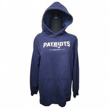 New England Patriots Hoodie Youth XL Fanatics NFL Pro Line Pullover Football