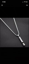 Emergency Whistle with Necklace Rescue Whistle Camping Hiking Survival Gear