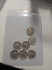 Mercury Dime Lot of 6 + 1 FDR Dime - 90% Silver