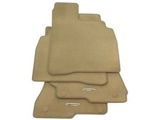 Mercedes-Benz Original W 221 S Klasse Kurz 4 LHD Velours Fußmatten Beige Neu