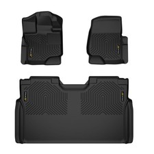 3PCS Floor Mats,Compatible with Ford F150 Super Crew 2015-2025