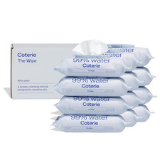 Baby Wipes for Sensitive Skin, Plant-Based and Plastic-Free Fibers, 99 Water, H