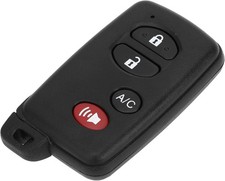 X AUTOHAUX Key Shell Case Keyless Entry Remote Fob Replacement Black