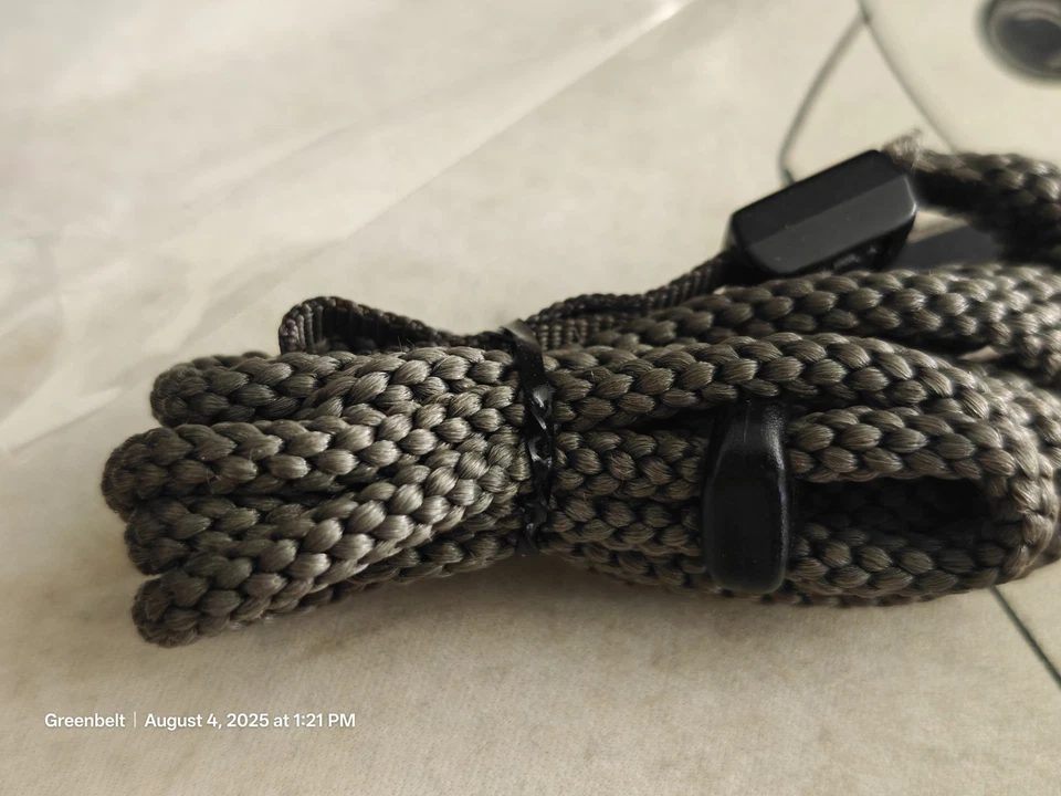 Contax Genuine Gray Camera Neck Strap For T / T2 / TVS / TVS II - Image 2 of 3