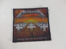 2013 Metallica American Heavy Metal Band Master of Puppets Album Patch BIS