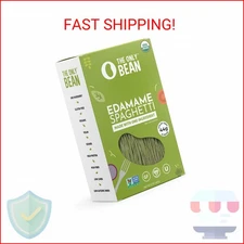 The Only Bean - Organic Edamame Spaghetti Pasta - High Protein, Keto Friendly, G