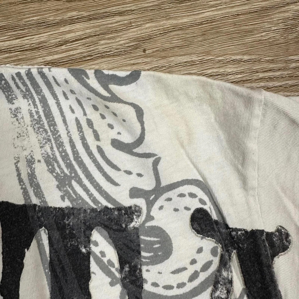 Camiseta Silver Star Hombre Talla L Blanco Estampado Gráfico Foto 4 de 4