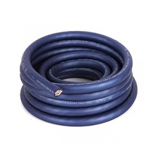 NVX XW0BL20 20ft of Blue 0 Gauge 100 Tinned OFC Power and Ground True Awg Wire