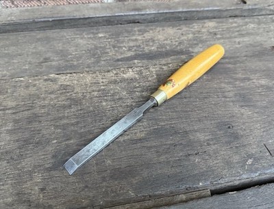 Vintage 1/2'' Marples festerer Holzbeitel Schreiner Holzbearbeitung altes Werkzeug