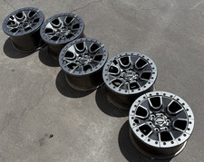 Ford Bronco Raptor Oem 17 Beadlock Wheels Rims Stock Satin Charcoal 6x135 Ford Bronco Raptor Oem 17 Beadlock Wheels Rims Stock Satin Charcoal 6x135