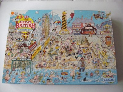 Gibsons 1000 Teile Puzzle ''The Great British Seaside''
