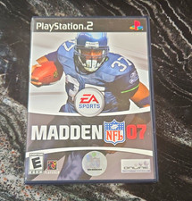 EA Sports Madden NFL 07 Sony PlayStation 2 PS2 w/ Case & Manual E
