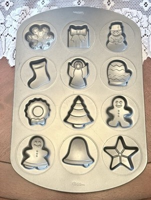 New Wilton Cookie Mold Pan , 11x16 , Christmas
