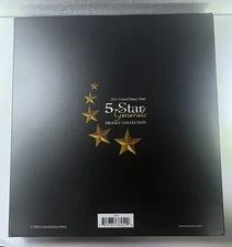 2013 US Mint 5-Star Generals Profile Coin Collection2013-W Silver $1 & Clad half