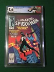 Amazing Spider-Man #252 CGC 9.6 White First Black Costume Custom CGC Label