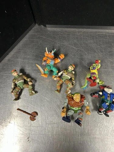 Vintage Teenage Mutant Ninja Turtles Lot 1980s TMNT Playmates