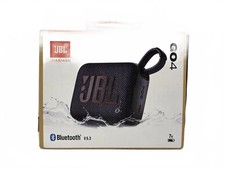    JBL GO 4 Portable Bluetooth Speaker   Black Open Box New 