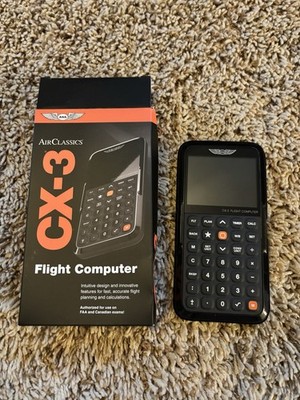 ASA CX-3 Flight Computer   Advanced Electronic E6B for Accurate Flight Planning
