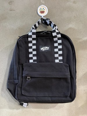 VANS Low Key Mini Backpack Unisex Casual Lifestyle Travel Bag Black White NWT