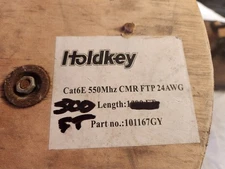 CAT6E OUTDOOR HIGH PERFORMANCE CABLE 400 FEET