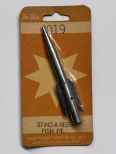 Vintage Tru-Flite Sting-A-Ree #019 Fish Point Arrow NOS True Flight Arrow Co.