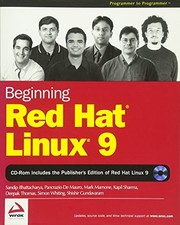 Beginning Red Hat Linux 9 Programmer to Programmer ,Bhattachary