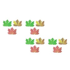 12 Pcs Creative Memo Notes Maple Leaf Post-note for Student Sticker